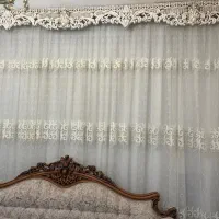 کتیبه پرده دوعدد هر کدام ۳/۵متر