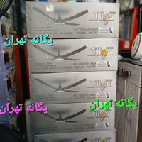 پنکه سقفی۵ پره لامپ دار ریموت دار مشکی کولاک رستاک|پنکه و تصفیه‌کنندهٔ هوا|تهران, جیحون|دیوار