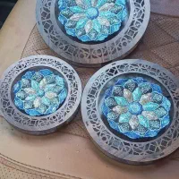 دیوار کوب سه تیکه