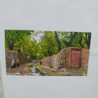 تابلو فرش نیمه کاره طرح کوچه باغ|تابلو فرش|مشهد, نوید|دیوار