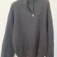 پلیور نیم زیپ ذغالی (فری سایز)|لباس|خمین, |دیوار