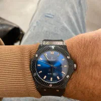 ساعت Hublot درحد نو بند جیر