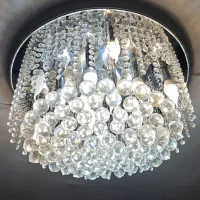 لوستر کریستالی ۱۶ لامپ