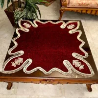 کوسن ها رومیزی های مخمل