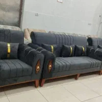 مبل راحتی کم جا و خوش فرم|مبلمان خانگی و میز عسلی|زرندیه, |دیوار