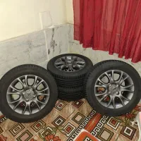 رینگ اسپرت 15 با لاستیک 205 خارجی|قطعات یدکی و لوازم جانبی|تهران, شهرک ابوذر|دیوار
