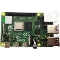 رزبری پای 4 چهار گیگ رم +شارژر و sd کارت