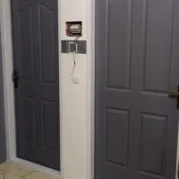 رنگ امیزی درب چوبی|خدمات پیشه و مهارت|حمیدیا, |دیوار