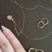 طلای مینیمال شیک نو بدون استفاده