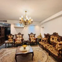 مبل ۹ نفره چوب گردو ملایر|مبلمان خانگی و میز عسلی|تهران, صاحب الزمان|دیوار