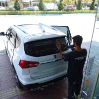 نصب شیشه دودی خودرو در بابلسر