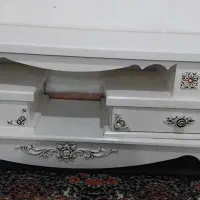 میز تلویزیون چهار تیکه چوب ام دی اف طرح استخوانی|میز تلویزیون|کلاله, |دیوار
