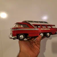 ماشین اسباب بازی قدیمی ساخت چین قدیم درحد اک