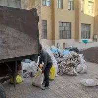 حمل نخاله ماسه و آجر بلوک سیمانی خاور نیسان|خدمات حمل و نقل|قم, بکایی|دیوار