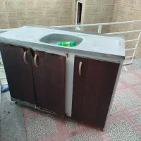 کمد و سینک ظرفشویی