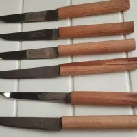 چاقو میوه خوری ۶ عدد در حد نو