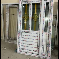 دربupvc /pvcپی وی سی بالکن سرویس پنجره ضدسرقت چوبی|مصالح و تجهیزات ساختمان|کرج, بازار آهن|دیوار
