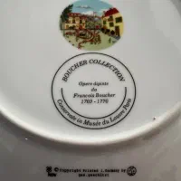 بشقاب دیوارکوب فرانسوی|تابلو، نقاشی، عکس|رودهن, |دیوار