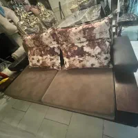 مبل کاناپه سه نفره تخت خواب شو|مبلمان خانگی و میز عسلی|سیرجان, |دیوار