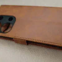 کاور کیفی چرم گوشی note13 pro و note 14s