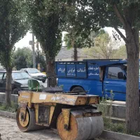 اجاره غلطک سه تنی ۲۵ تن ویبره دستی موتوری کمپک