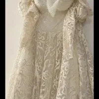 لباس عروس مرواریدی زیبا زیرقیمت