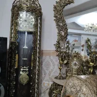 آینه شمعدان وساعت