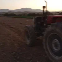 سلام لولر زدن زمین و کلوخ شکن. شخم با تراکتور جفت