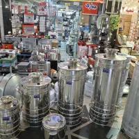 سماور استیل نگیر ۱۲۰لیتری گازی|سماور، چای‌ساز، قهوه‌ساز|تبریز, |دیوار