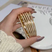 النگو های برند ژوپینگ رنگ ثابت کاملامشابه طلا