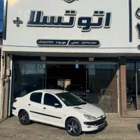 پژو 206 SD (صندوق دار) 1397 سفید