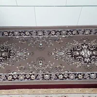 کناره قالی رنگ گردویی