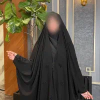 چادر عربی ساده‌،سنتی و جواهر دوزی