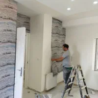 نصب کاغذ دیواری