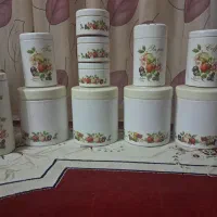 ست سالم ظروف و جا حبوبات جا برنج و....|ظروف سرو و پذیرایی|بجنورد, |دیوار