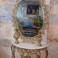آینه کنسول برنزی