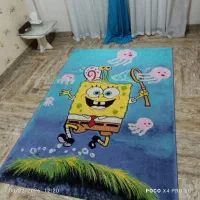 قالیچه باب اسفنجی کاملا سالم
