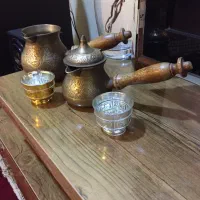 فروش دله قهوه سوری اصل مس دونه ای ۱۲۰۰|قوری، کتری، قهوه‌ساز دستی|اهواز, کمپلو جنوبی|دیوار