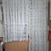 پرده مناسب اتاق و آشپز خانه درحد نو ترتمیز سالم