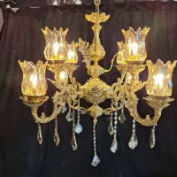 لوستر برنز ۴شاخه