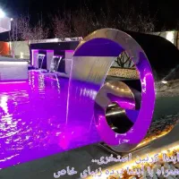 طراحی اجرا آبنما ممتازترین آبنماهاآب.آتش باغ ویلا