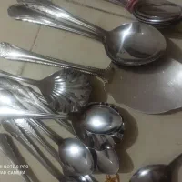 قاشق و چنگال غذا خوری میوه خوری|ظروف سرو و پذیرایی|فولادشهر, C1|دیوار