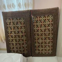 پشتی دو عدد رویه فرش ترکمن