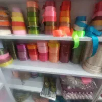 وسایل روبان دوزی ، رزین ، گل سر و مکرومه بافی