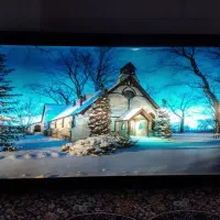 تابلو طرح کلبه (با برق روشن میشه*)