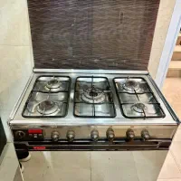اجاق گاز استیل پادیسان (۵ شعله + فر)|اجاق گاز و لوازم برقی پخت‌وپز|اصفهان, دشتستان|دیوار
