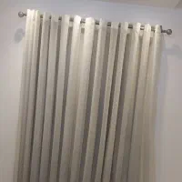 پرده  و پشت پرده و میل پرده پانچ  حال و اتاق خواب|پرده، رانر، رومیزی|قائم‌شهر, |دیوار