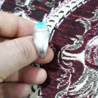 انگشتر نقره فیروزه نیشابور|جواهرات|قم, محمد آباد|دیوار