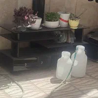 میز تلویزیون شیشه ای