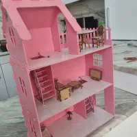 خانه چوبی باربی|اسباب‌بازی بچه|اندیشه, اندیشه فاز ۴|دیوار